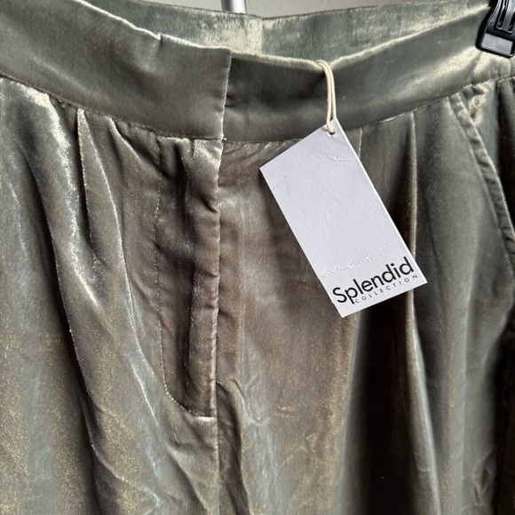 NWT Splendid Irene Velvet Trousers Pants Sz 10 - Picture 11 of 14